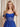 Ruched Embroidery Off Shoulder Bodice Sheer Mini A-Line Prom Dress in Navy Blue