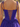 Lace Up Bodice Sparkly Tulle Mini Ball Gown Prom Dress in Purple