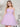 Sheer Bodice Strapless Lace Embroidery Mini Ball Gown Prom Dress - Lilac