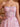 Sparkly Flower Embroidery Boned Mini Prom Dress - Pink