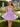 Hand Beading Boned Mini Ball Gown Prom Dress With Bow - Lilac