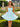 Hand Beading Boned Mini Ball Gown Prom Dress With Bow - Baby Blue