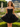 Hand Beading Boned Mini Ball Gown Prom Dress With Bow - Black