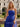 Strapless Pleates Beaded Tiered Prom Dress With Split - Royal Blue