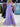 Strapless Pleates Beaded Tiered Prom Dress With Split-Lilac