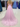 Strapless 3D Flower Bodice Long Ball Gown Prom Dress - Pink