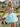 V-Neck Sparkly Lace Up Mini Ball Gown Prom Dress in Baby Blue