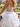 V-Neck Sparkly Lace Up Mini Ball Gown Prom Dress in White