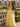 V-Neck Sparkly Crystal Lace Up Long Ball Gown Prom Dress With Split in Yellow