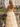 V-Neck Sparkly Crystal Lace Up Long Ball Gown Prom Dress With Split in Champagne
