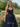 Sweetheart Polka Dot Ball Gown Prom Dress With Belt in Navy Blue