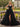 Sweetheart Polka Dot Ball Gown Prom Dress With Belt in Black