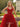 Sweetheart Red Polka Dot Ball Gown Prom Dress With Belt in Red