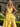 Detachable Strap Sweetheart Neck Beading Ruched Bodice Long Ball Gown Prom Dress in Yellow