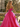 Detachable Strap Sweetheart Neck Beading Ruched Bodice Long Ball Gown Prom Dress in Hot Pink