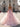 Off Shoulder Hot Fix Crystal Lace Illusion Bodice Long Ball Gown Prom Dress With Slit - Blush Pink
