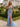 Plunging Sheer Crystal Beading Backless Long Mermaid Prom Dress With Drop in Sky Blue