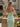 Off Shoulder Fringe Sparkly Beading Long Mermaid Prom Dress in Mint Green