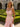 Sparkly Beading Layered Ruffle Hem Long Mermaid Prom Dress With Slit in Blush Pink