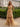 Sparkly Beading Layered Ruffle Hem Long Mermaid Prom Dress With Slit in Champagne Gold