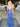 Tank Embroidery Illusion Bow Front Bodice Long Mermaid Prom Dress - Navy Blue
