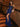 Sparkly Sequin Illusion Corset Long Prom Dress With Slit in Navy Blue
