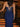 Sparkly Sequin Illusion Corset Long Prom Dress With Slit in Navy Blue
