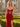 Luxury Crystal Strapless Ruched Hand Beading Bodice Long Mermaid Prom Dress With Slit in Red