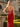 Luxury Crystal Strapless Ruched Hand Beading Bodice Long Mermaid Prom Dress With Slit in Red