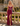 Luxury Crystal Strapless Ruched Hand Beading Bodice Long Mermaid Prom Dress With Slit in Fuchsia