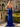 Luxury Crystal Strapless Ruched Hand Beading Bodice Long Mermaid Prom Dress With Slit in Royal Blue