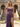 Sparkly Strapless Beading Ruched Lace Up Illusion Bodice Long Mermaid Prom Dress With Split in Purple