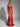 Strapless Illusion Beading Embroidery Bodice Mermaid Prom Dress - Red