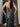 Sparkly Beading Illusion Lace Up Pleated Bodice Long Mermaid Prom Dress in Black