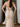 Sparkly Beading Illusion Lace Up Pleated Bodice Mermaid Long Prom Dress in Champagne