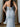Sparkly Beading Illusion Lace Up Pleated Bodice Long Mermaid Prom Dress in Baby Blue