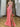 Sparkly Beading Illusion Lace Up Pleated Bodice Long Mermaid Prom Dress in Hot Pink
