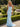 3D Flowers Spaghetti Shoulder Straps Backless Long Mermaid Prom Dress in Baby Blue