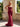 3D Flowers Spaghetti Shoulder Straps Backless Long Mermaid Prom Dress in Deep Red