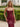 3D Flowers Spaghetti Shoulder Straps Backless Long Mermaid Prom Dress in Deep Red