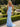 3D Flowers Spaghetti Shoulder Straps Backless Long Mermaid Prom Dress in Sky Blue