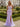 Sweetheart Neck Appliques Lace Sheer Long Mermaid Prom Dress With Split in Lavender