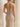 Luxury Sparkly Hot Fix Sweetheart Sheer Long Evening Dress in Champagne
