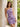 One Shoulder 3D Floral Lace Bodycon Cocktail Homecoming Mini Dress in Lilac