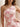 One Shoulder 3D Floral Lace Bodycon Cocktail Homecoming Mini Dress in Pink