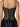 Illusion Sheer Tulle Sexy Scoop Neck Bodice Mini Prom Dress in Black
