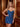 Sparkly Bodice Strapless Short Sheath Sequin Hoco Dress in Royal Blue