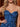 Sparkly Bodice Strapless Short Sheath Sequin Hoco Dress in Royal Blue