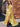 Boned Bodice Illusion Mermaid Prom Dress With Waist Drop-Yellow