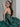 Beading Strapless Sheer Long Quinceanera Dress With Bow Back - Green